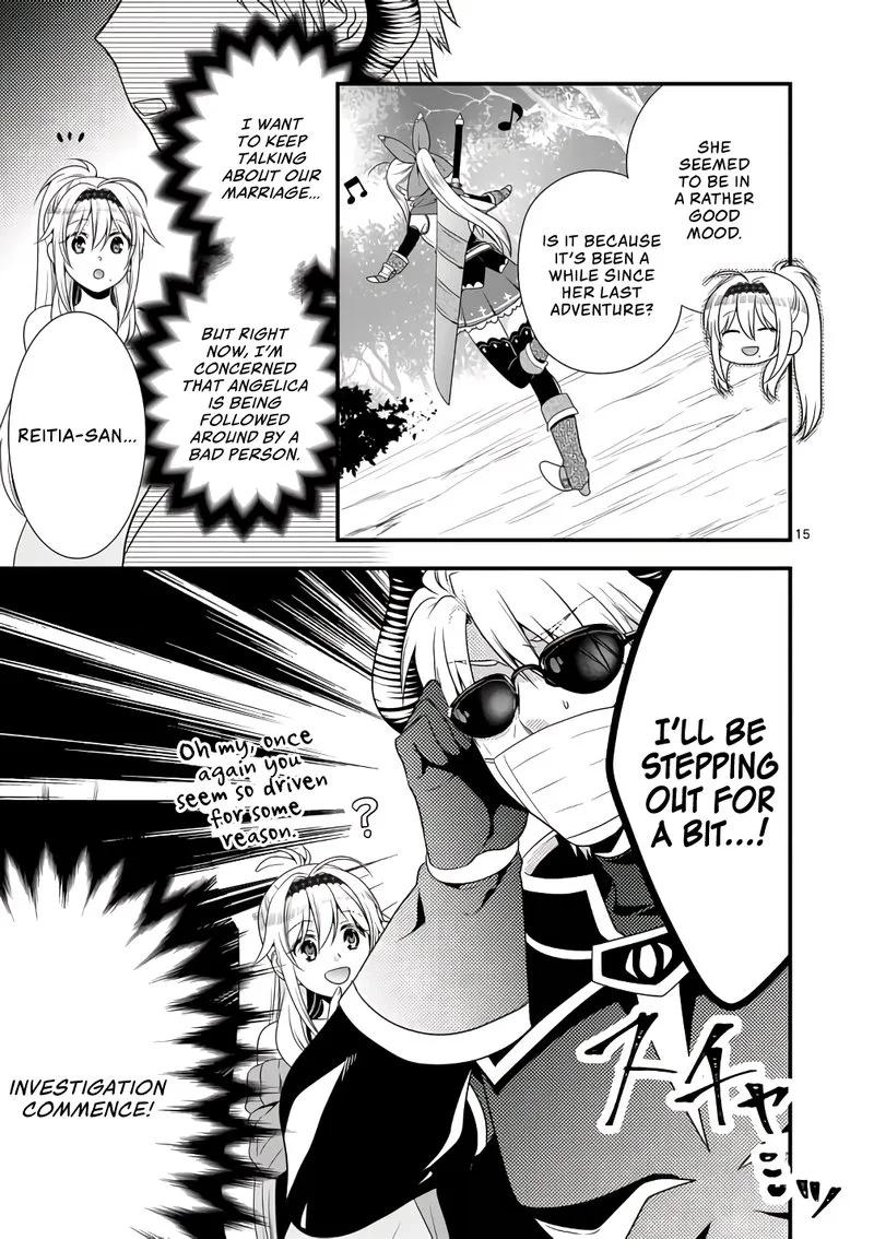 Maou desu. Onna Yuusha no Hahaoya to Saikon Shita no de, Onna Yuusha ga Giri no Musume ni Narimashita Chapter 9 page 14