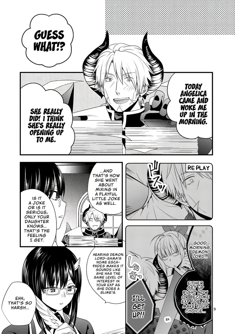 Maou desu. Onna Yuusha no Hahaoya to Saikon Shita no de, Onna Yuusha ga Giri no Musume ni Narimashita Chapter 9 page 8