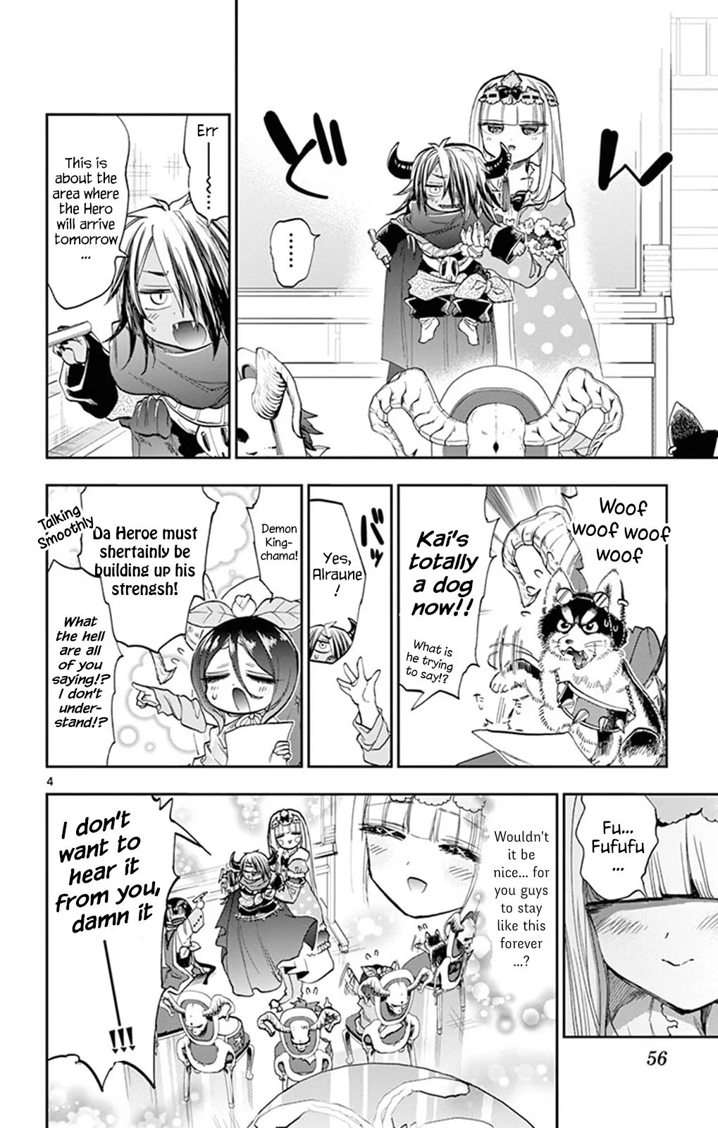 Maou-jou de Oyasumi Chapter 109 page 4