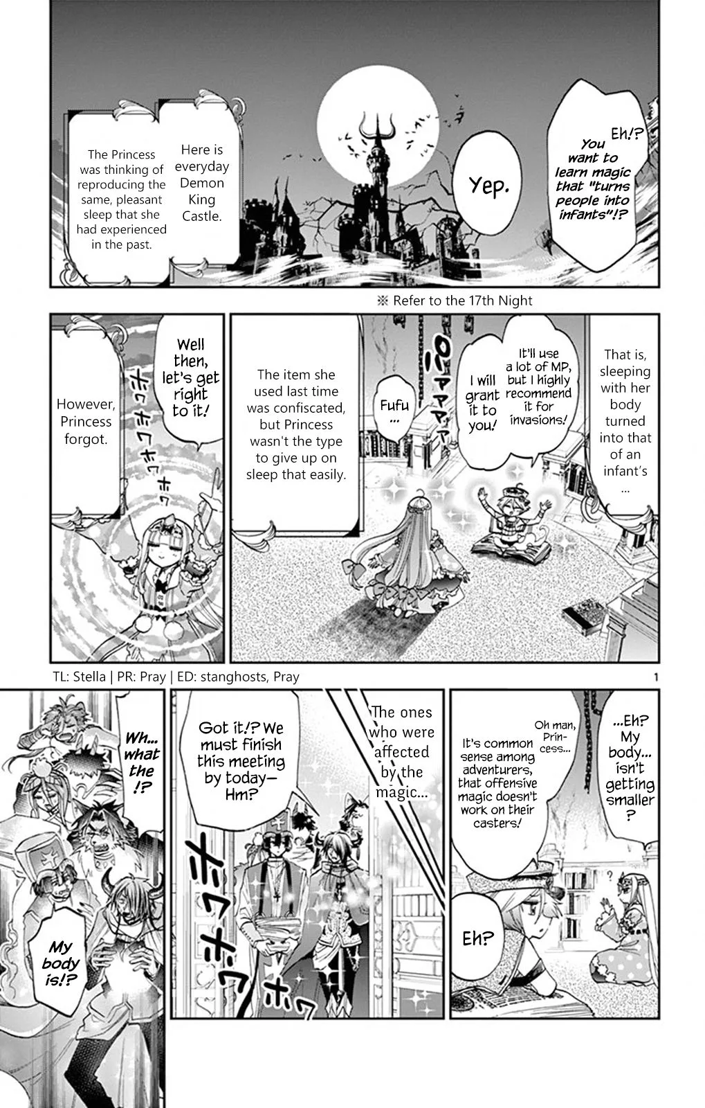 Maou-jou de Oyasumi Chapter 109 page 1