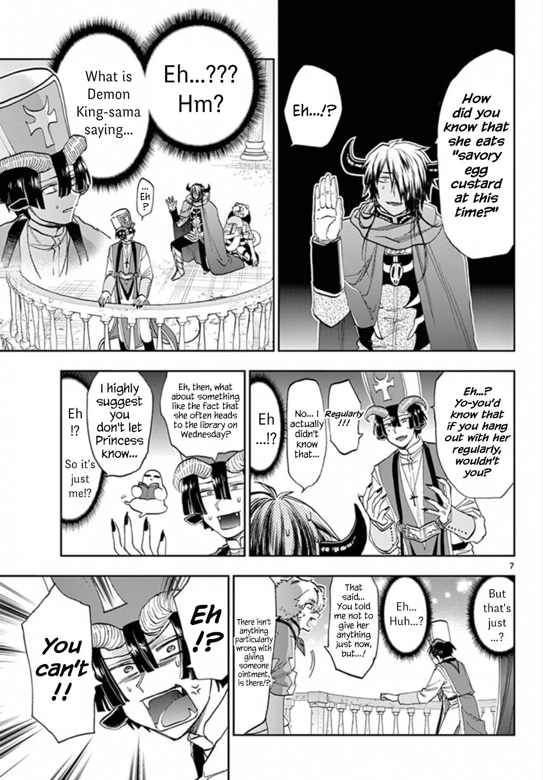 Maou-jou de Oyasumi Chapter 111 page 7