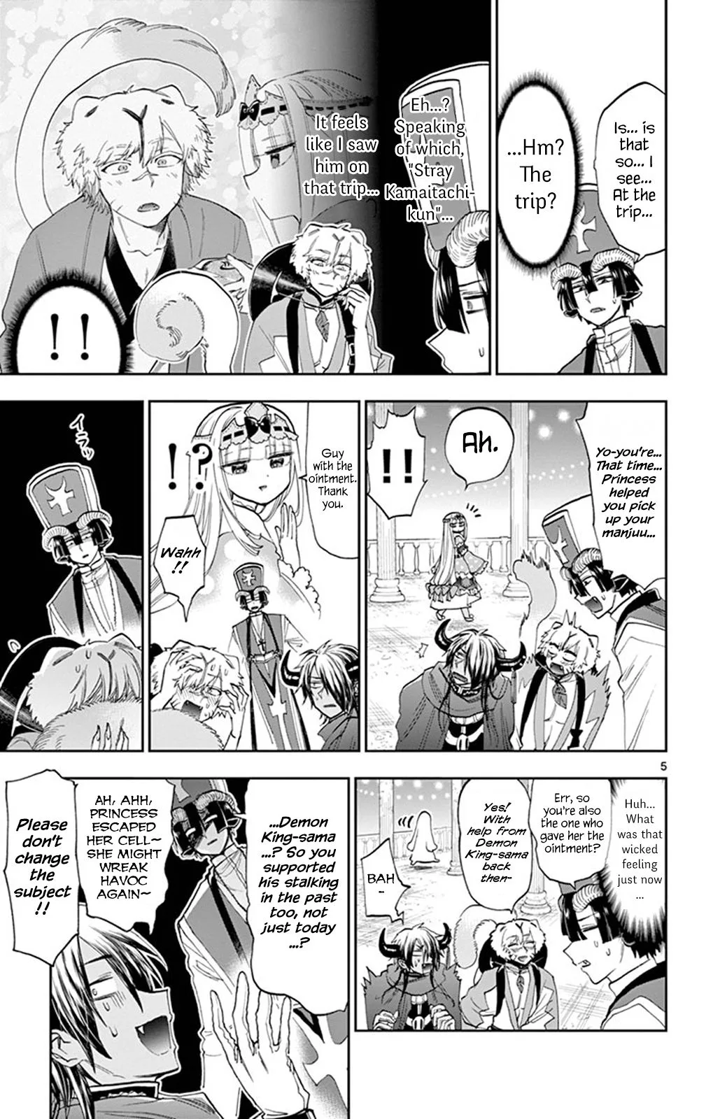 Maou-jou de Oyasumi Chapter 111 page 5