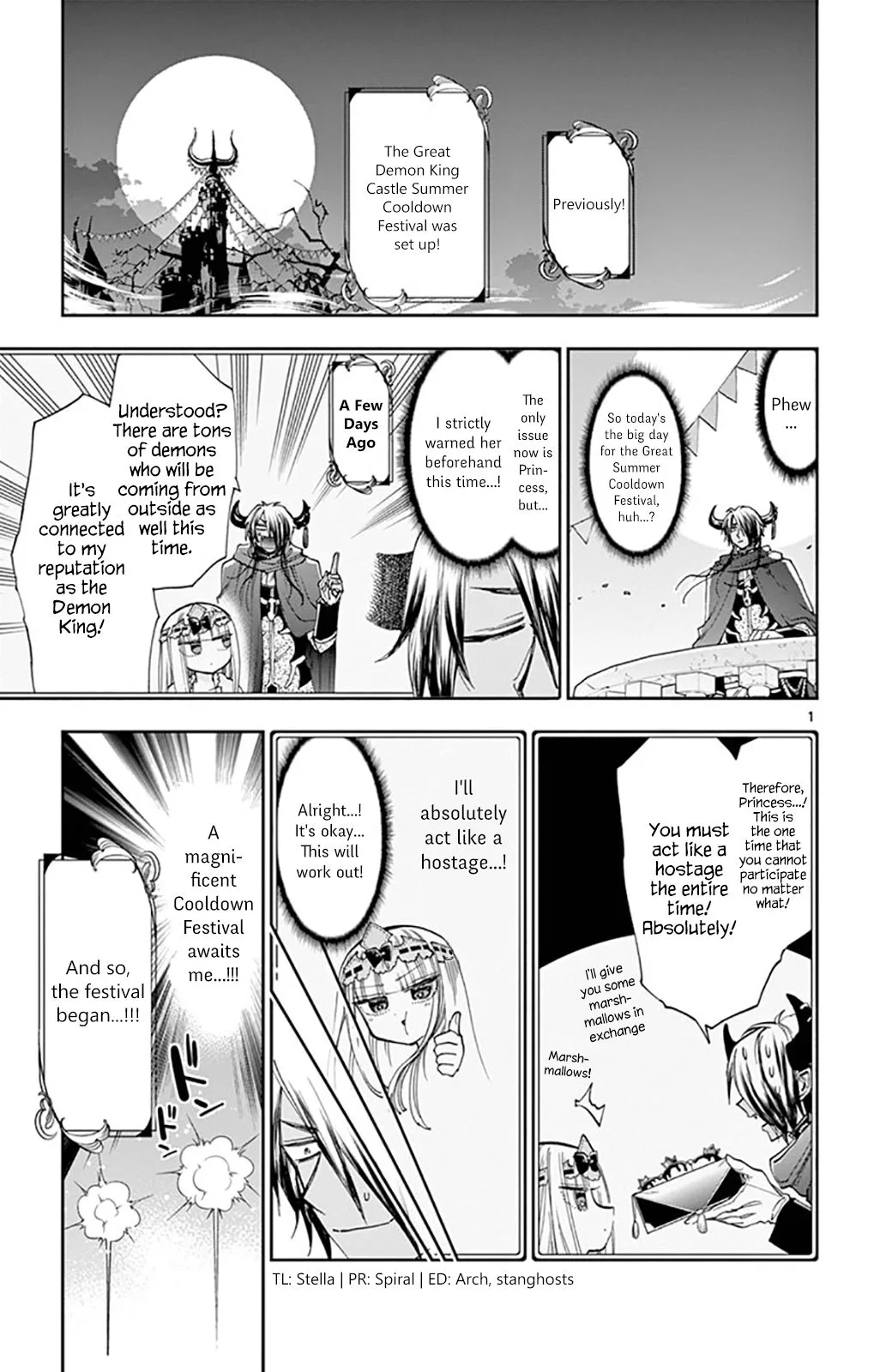 Maou-jou de Oyasumi Chapter 114 page 1