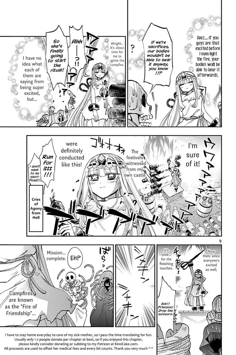 Maou-jou de Oyasumi Chapter 116 page 9