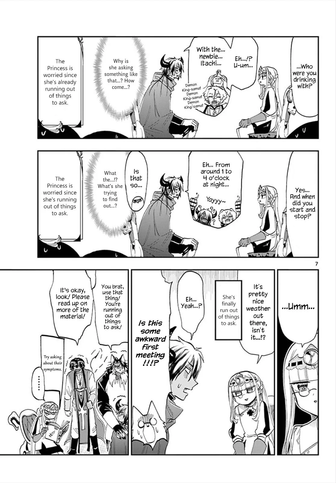 Maou-jou de Oyasumi Chapter 117 page 7