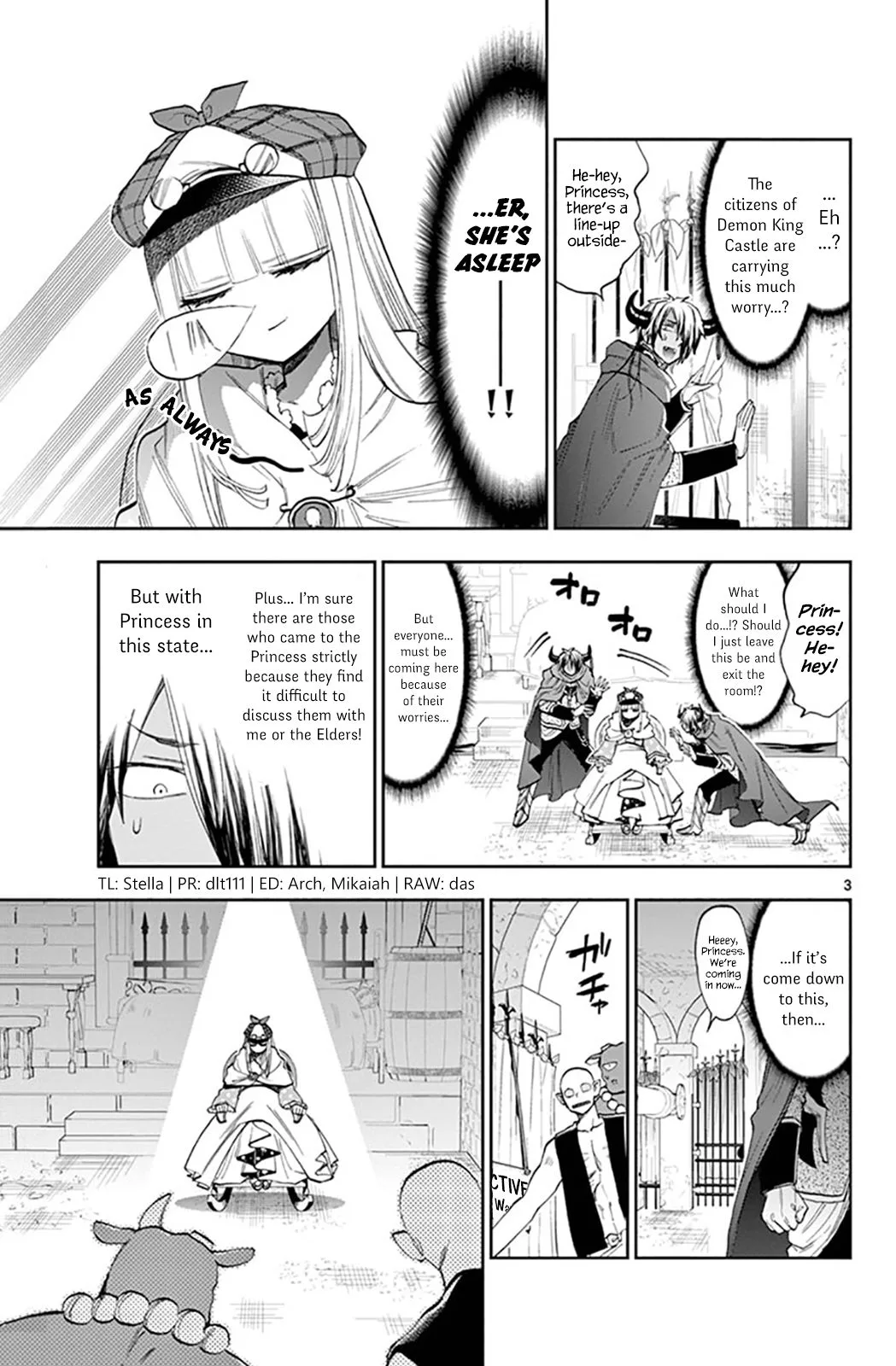 Maou-jou de Oyasumi Chapter 119 page 3
