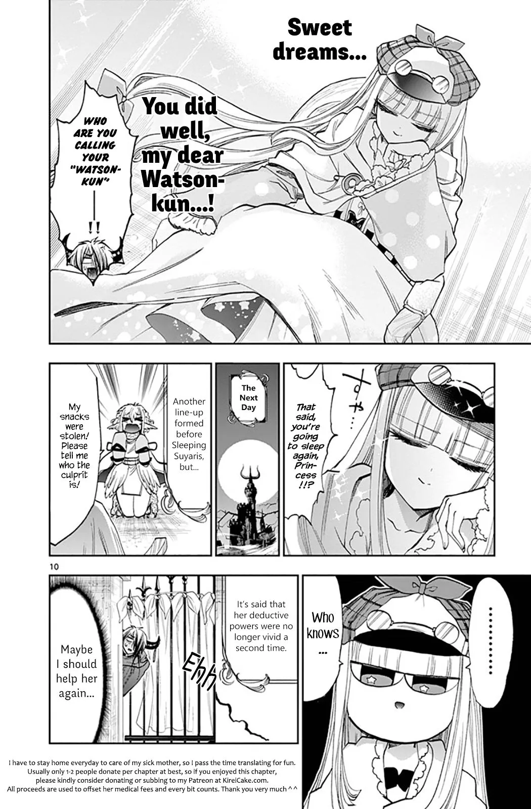 Maou-jou de Oyasumi Chapter 119 page 10