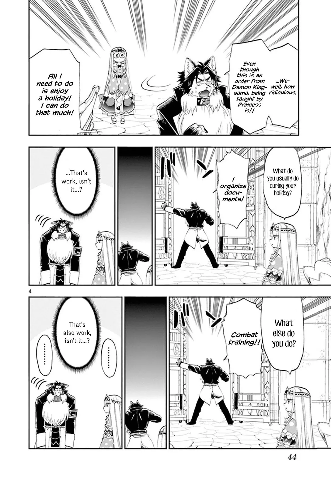 Maou-jou de Oyasumi Chapter 121 page 4