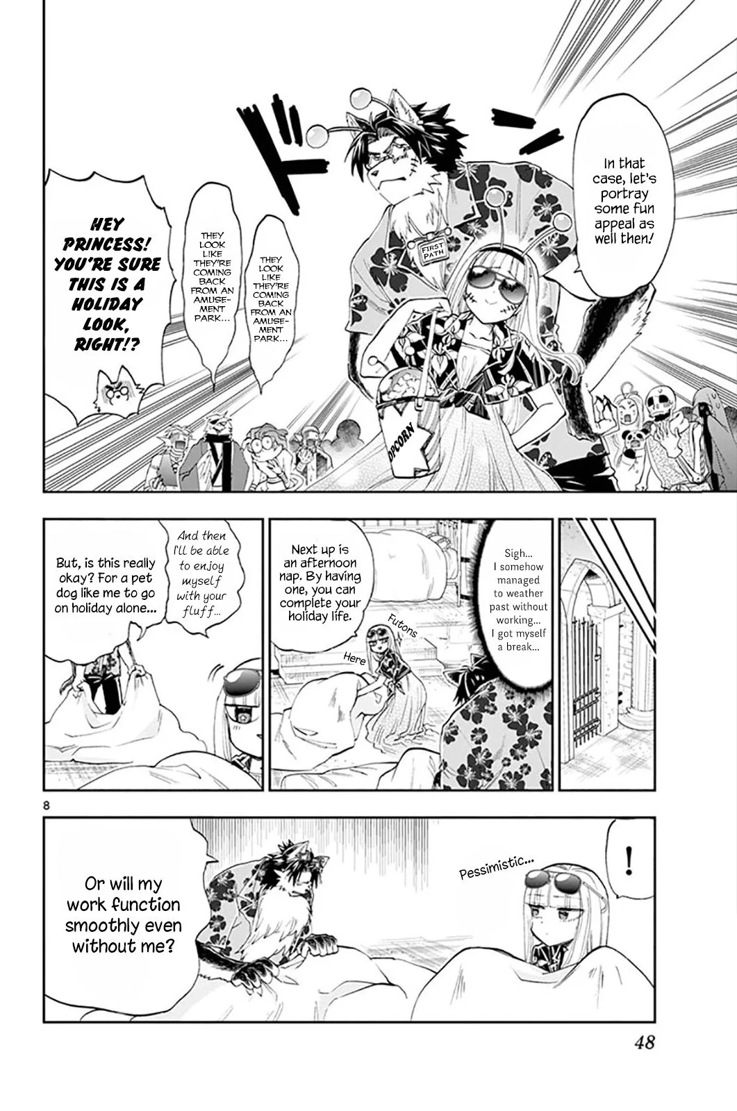 Maou-jou de Oyasumi Chapter 121 page 8