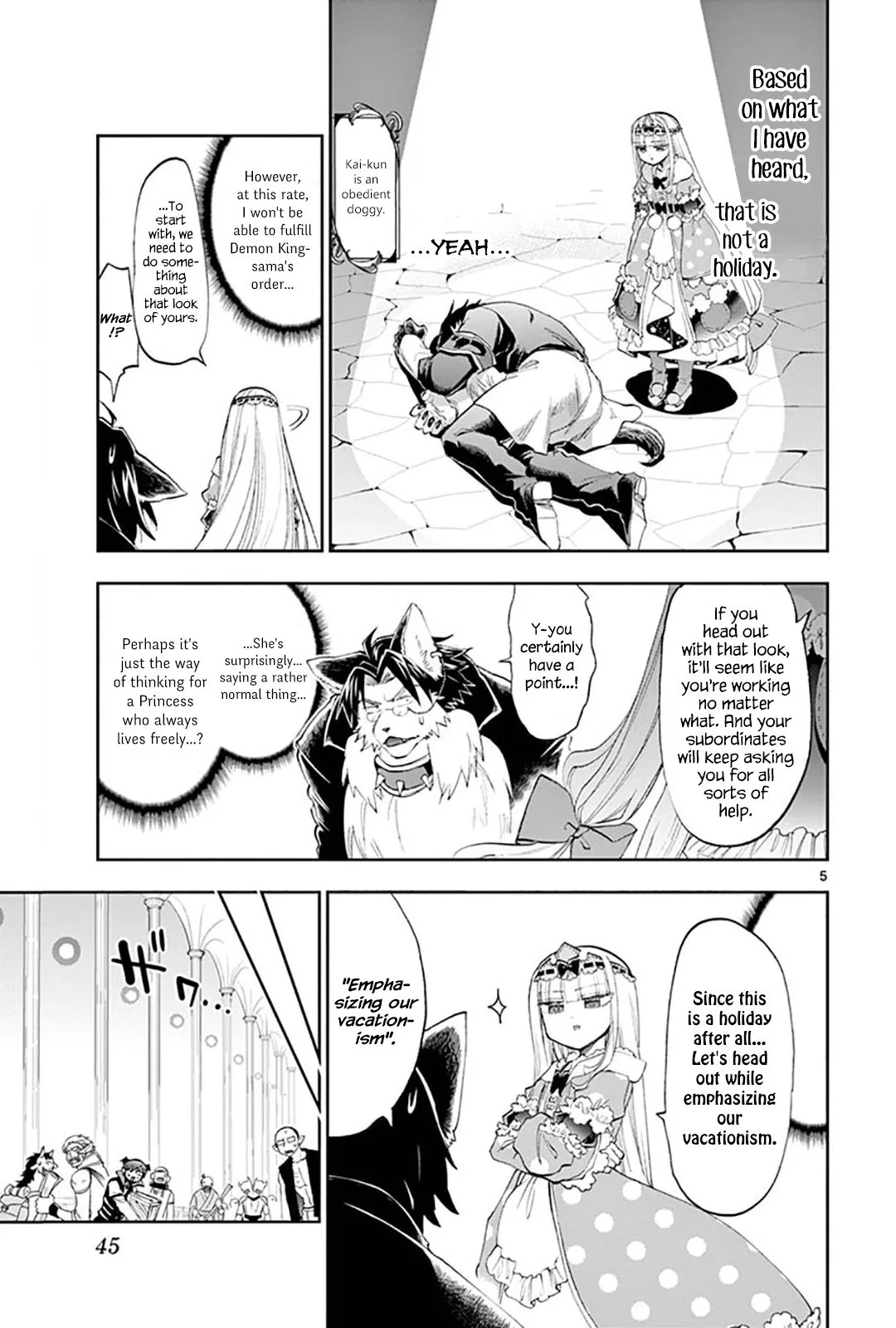 Maou-jou de Oyasumi Chapter 121 page 5