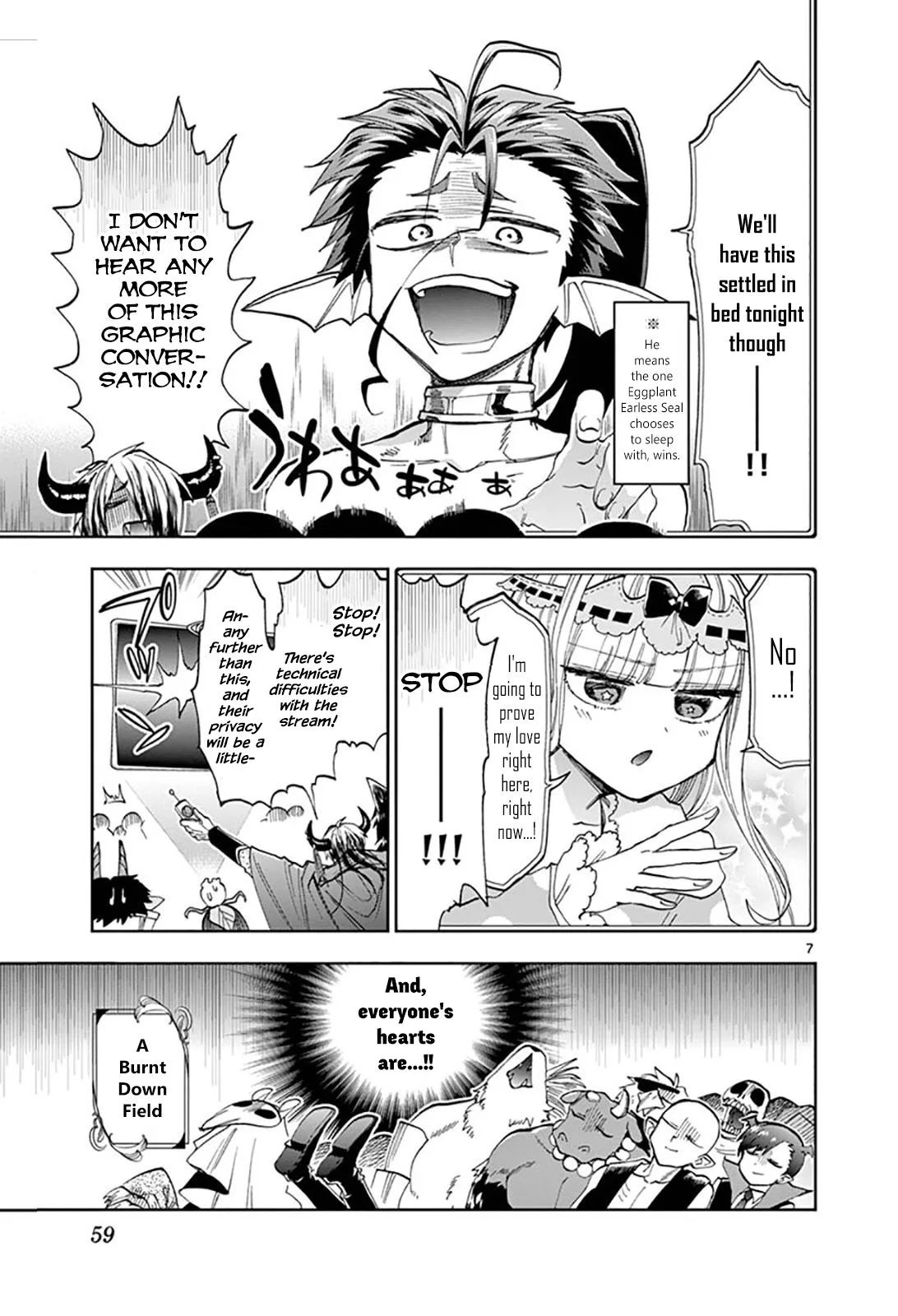 Maou-jou de Oyasumi Chapter 122 page 7