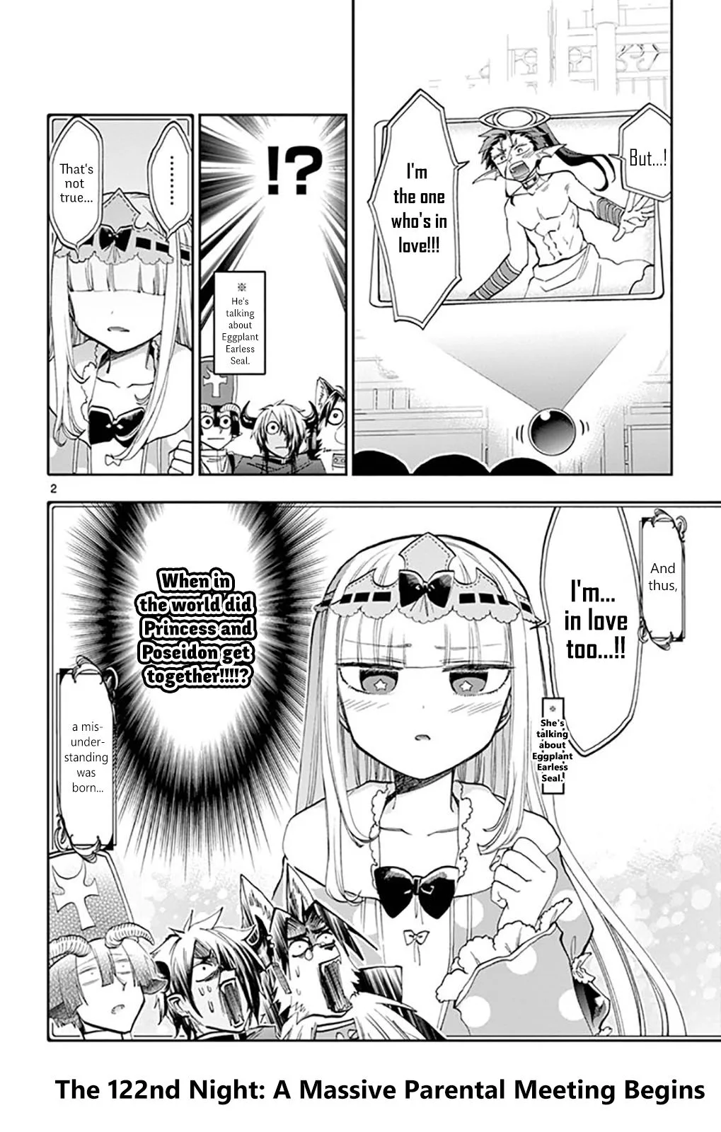 Maou-jou de Oyasumi Chapter 122 page 2
