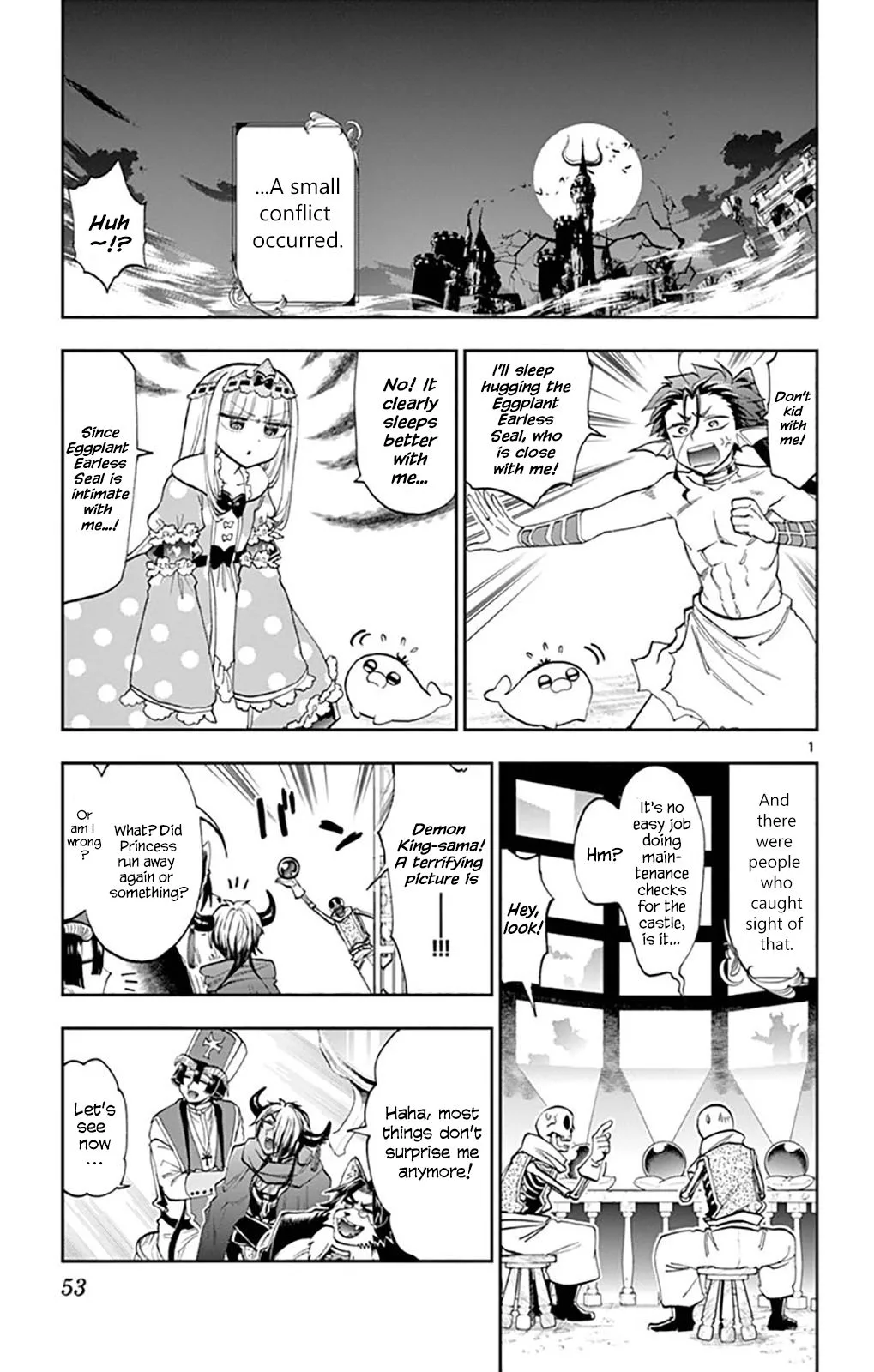 Maou-jou de Oyasumi Chapter 122 page 1