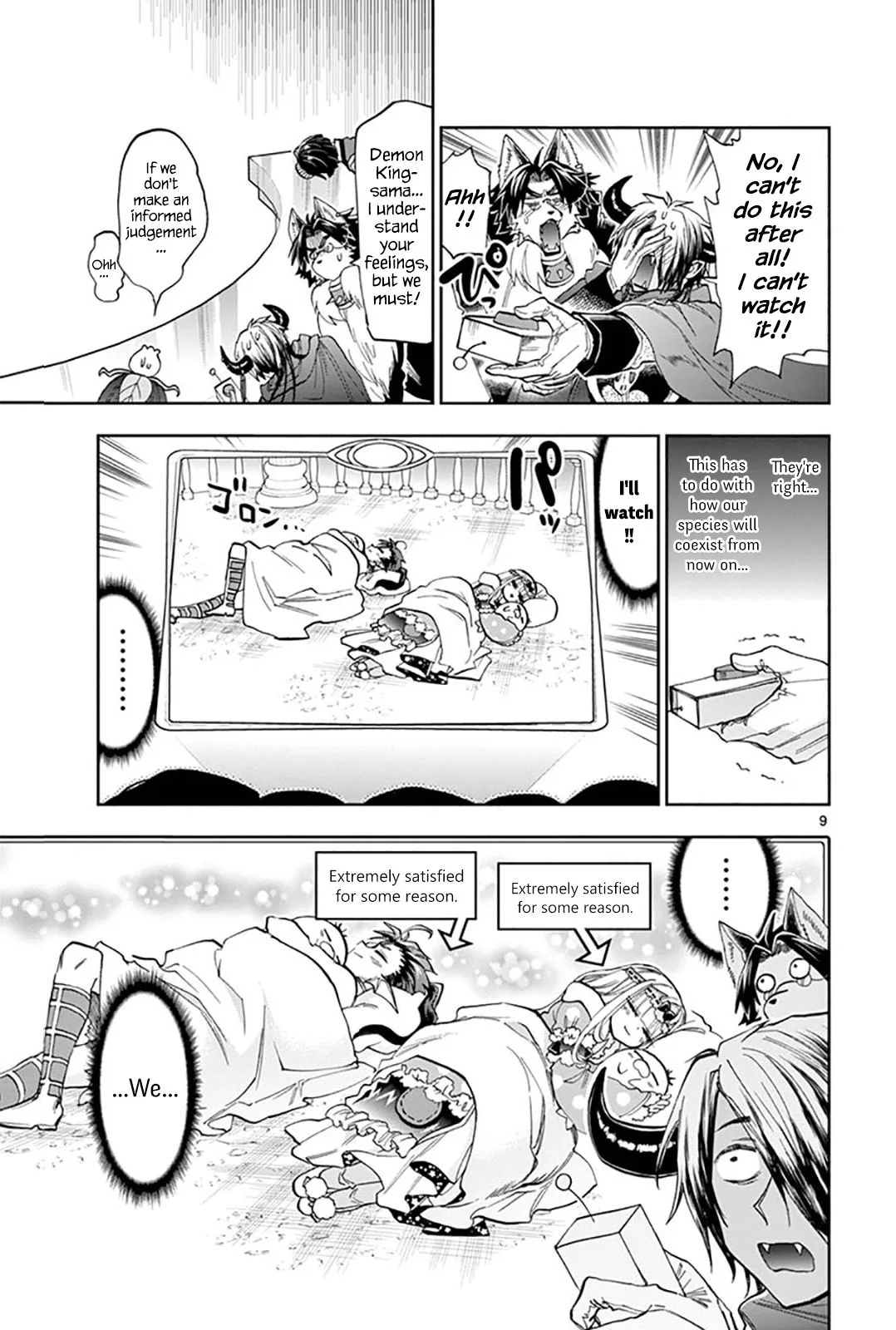 Maou-jou de Oyasumi Chapter 122 page 9