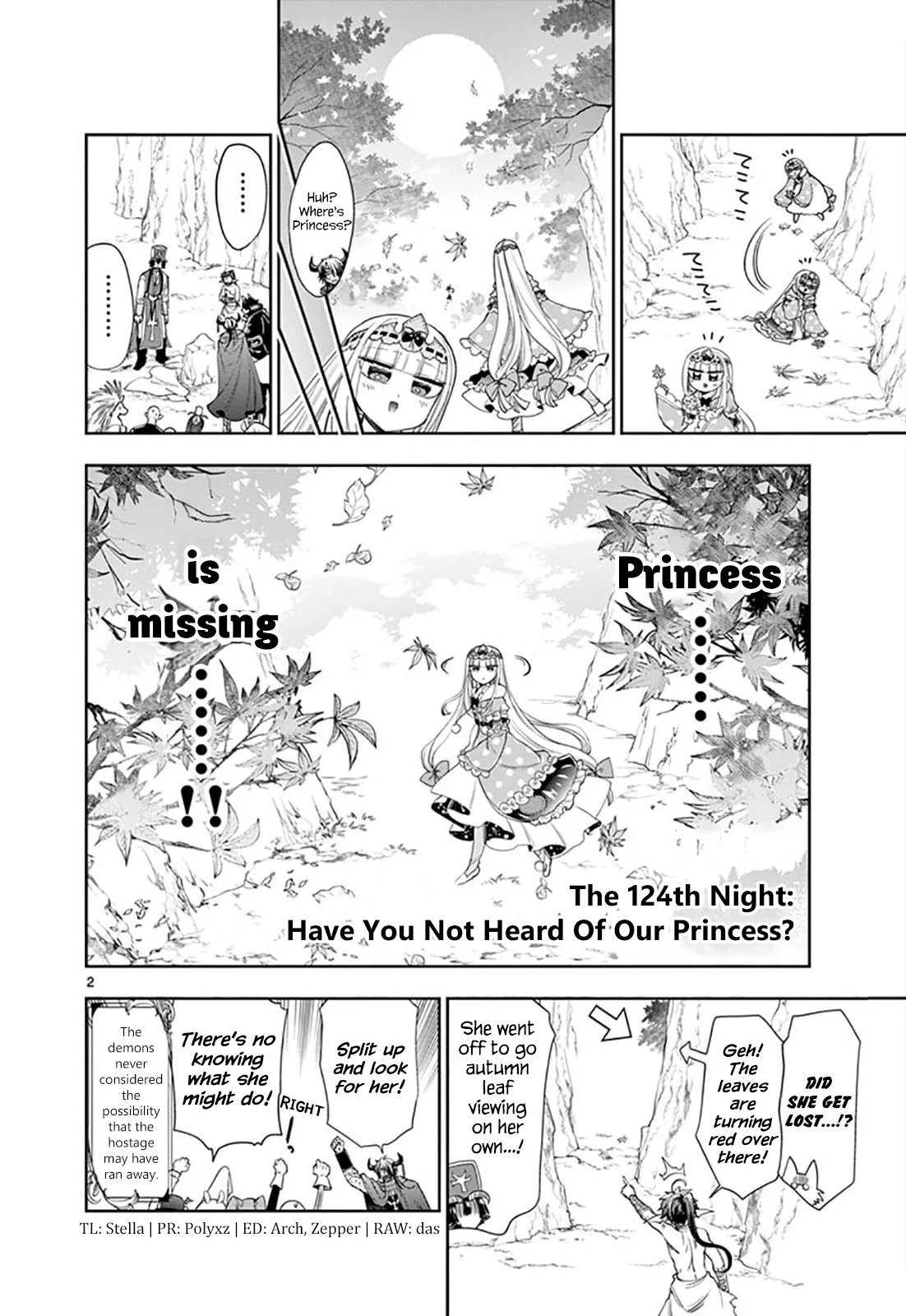 Maou-jou de Oyasumi Chapter 124 page 2