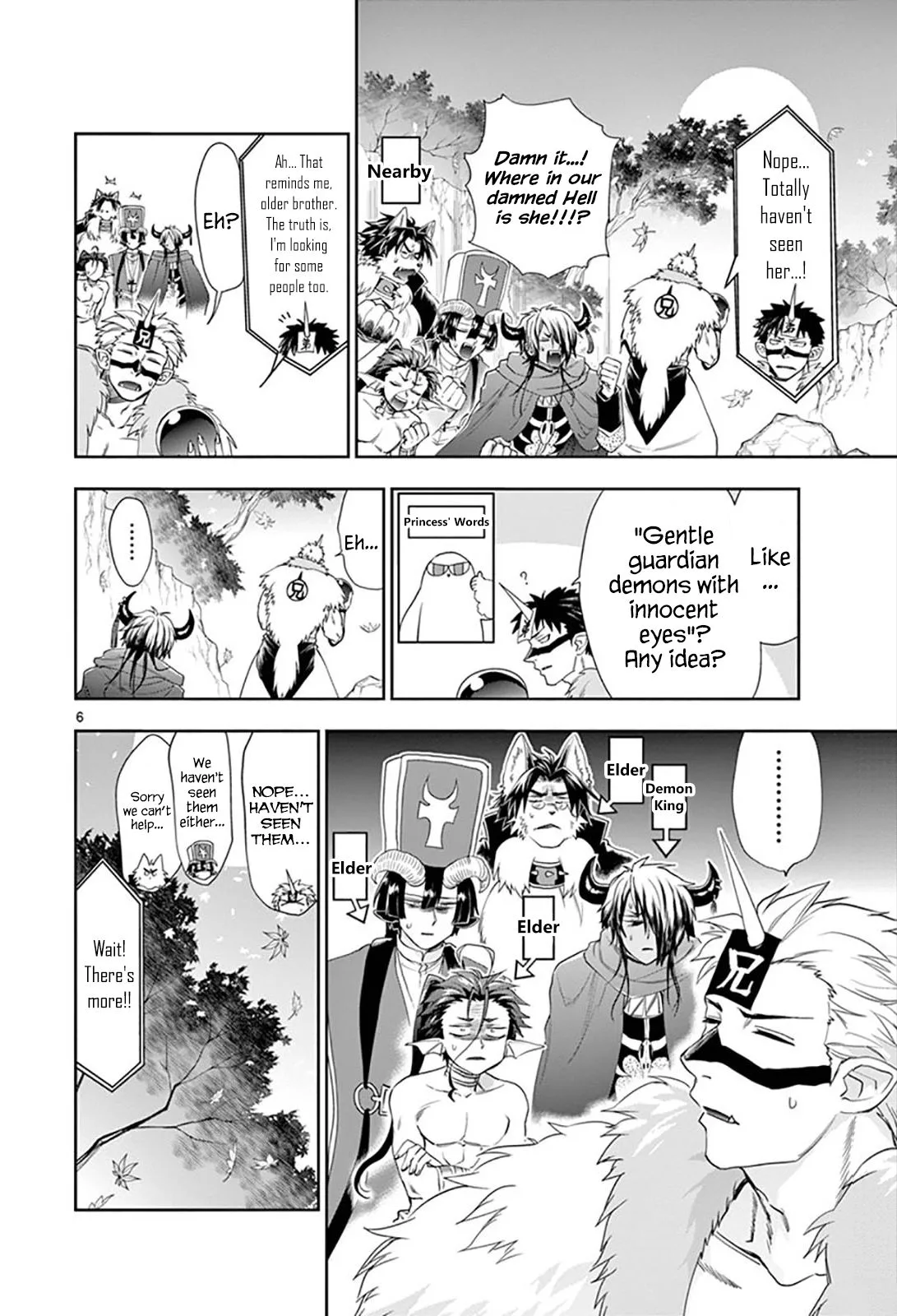 Maou-jou de Oyasumi Chapter 124 page 6