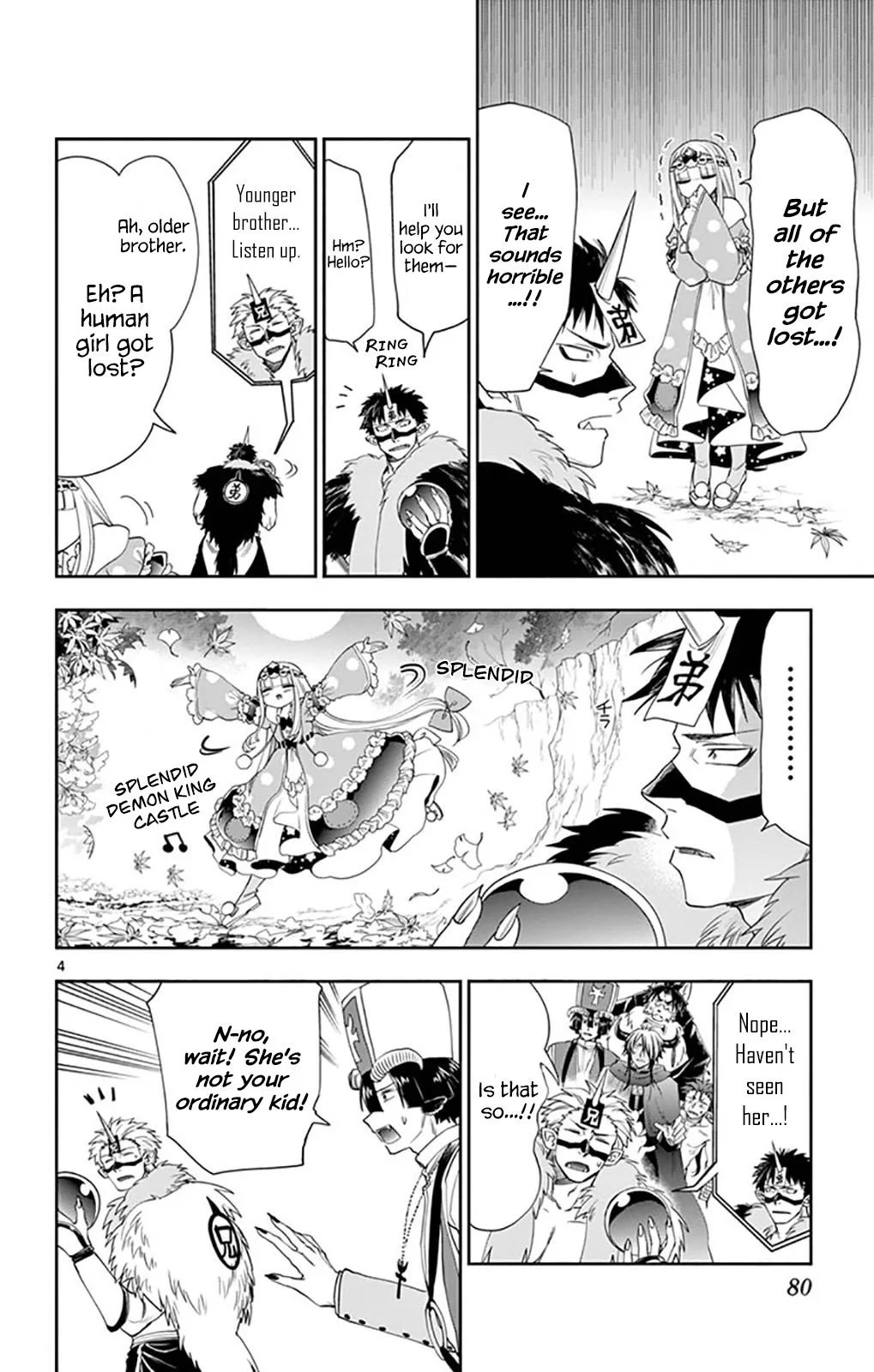 Maou-jou de Oyasumi Chapter 124 page 4