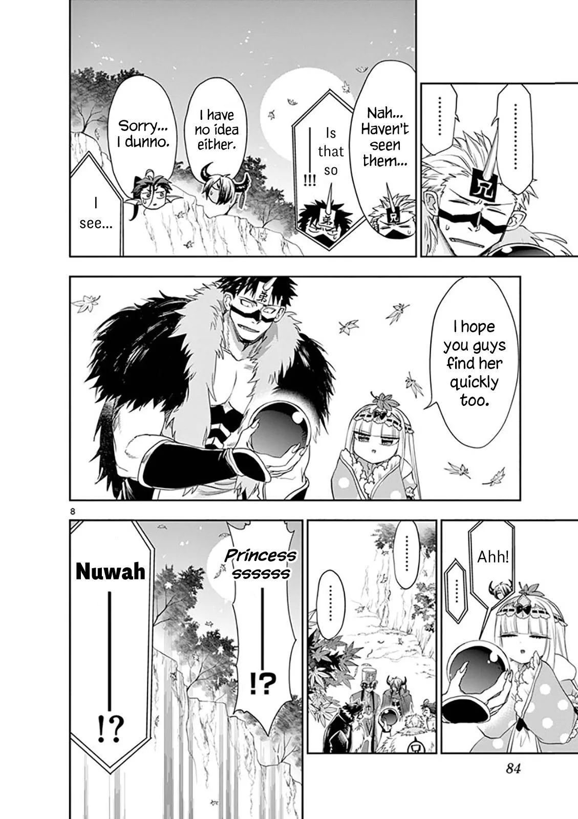 Maou-jou de Oyasumi Chapter 124 page 8