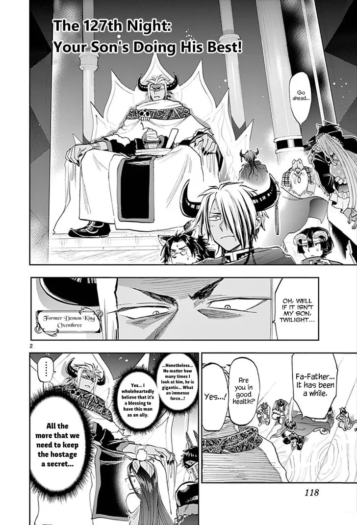 Maou-jou de Oyasumi Chapter 127 page 2