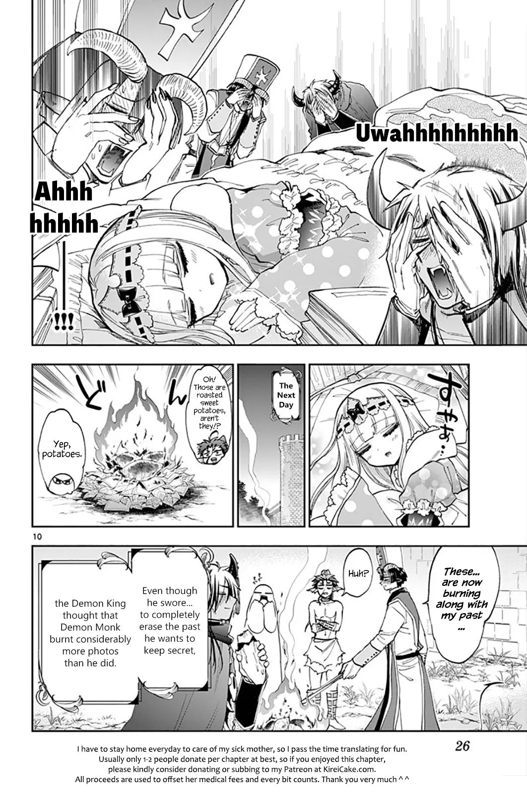 Maou-jou de Oyasumi Chapter 132 page 10