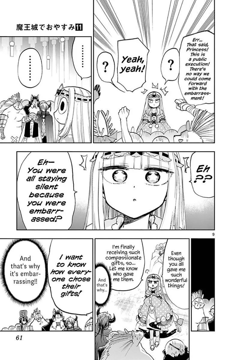 Maou-jou de Oyasumi Chapter 135 page 9
