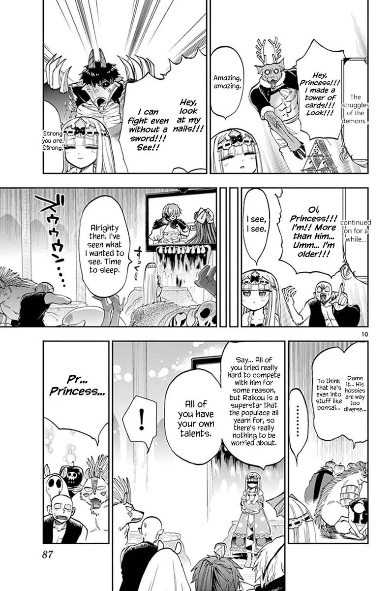 Maou-jou de Oyasumi Chapter 137 page 10