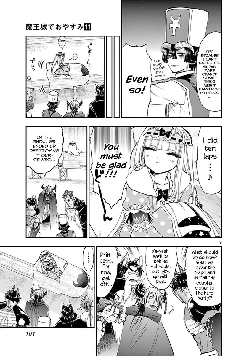 Maou-jou de Oyasumi Chapter 138 page 9
