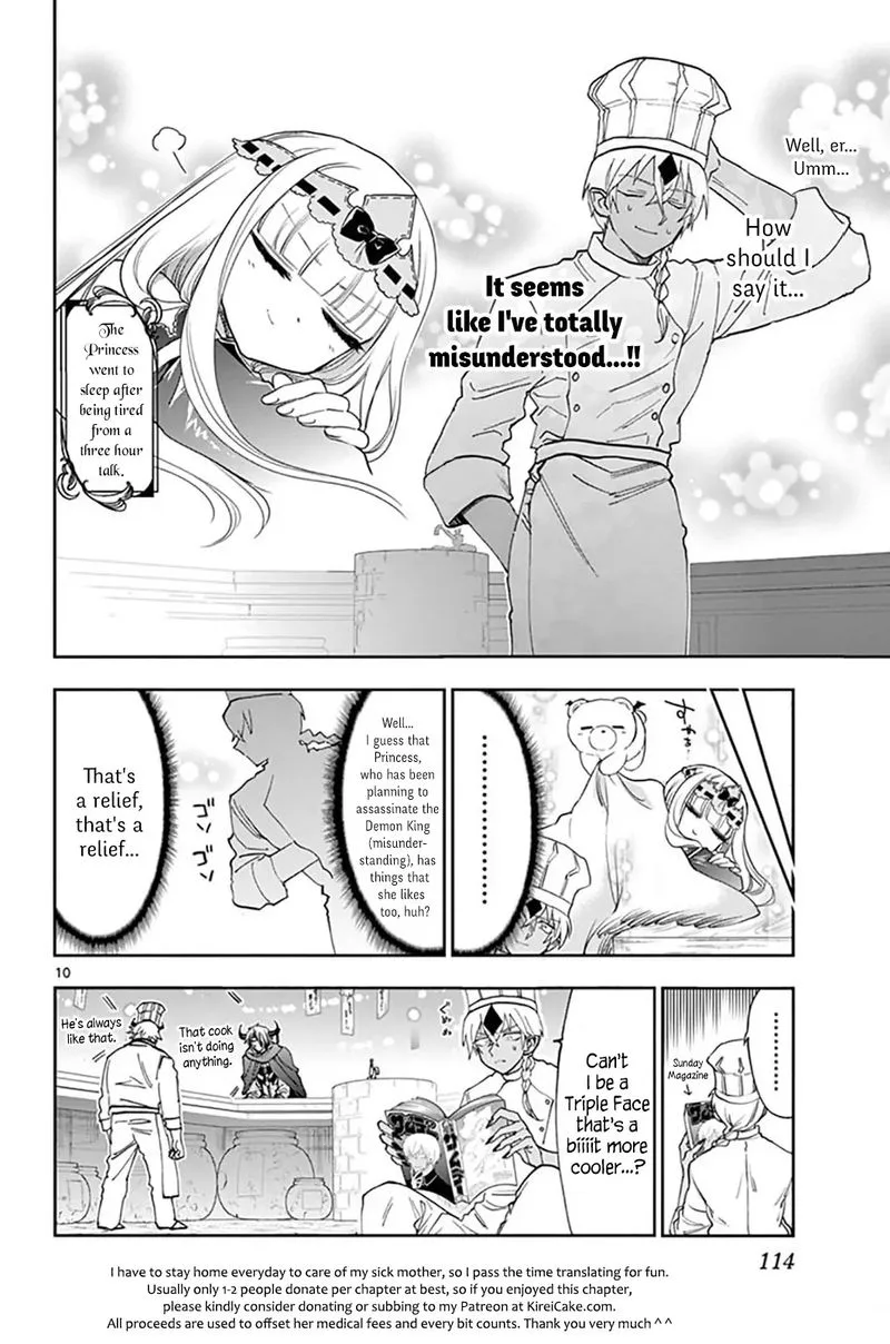 Maou-jou de Oyasumi Chapter 139 page 10