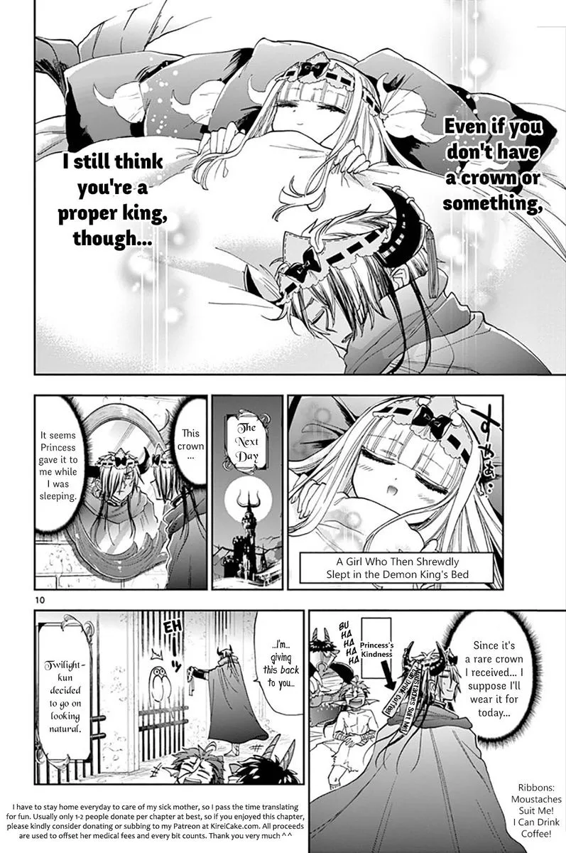Maou-jou de Oyasumi Chapter 140 page 10