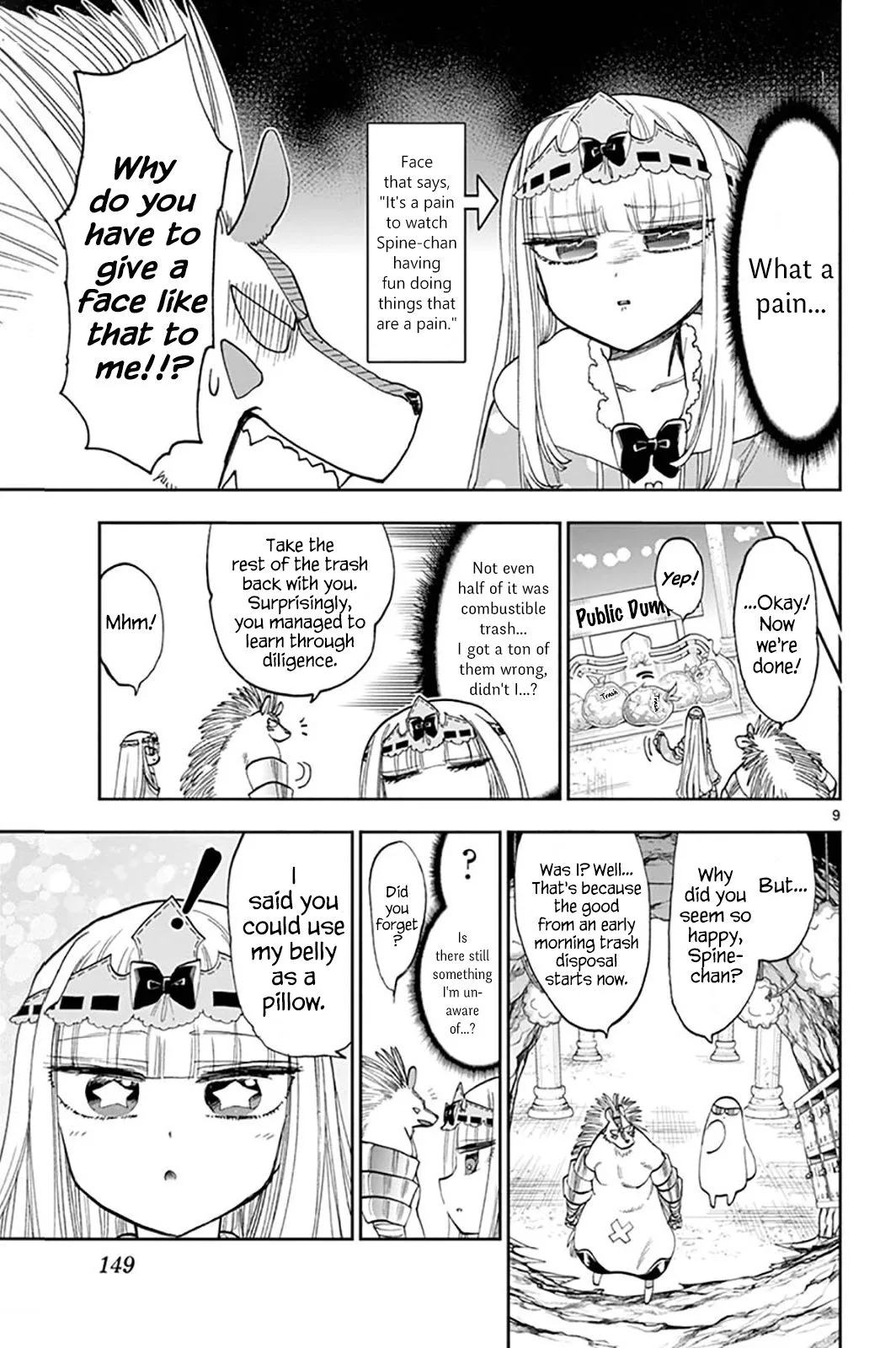 Maou-jou de Oyasumi Chapter 142 page 9