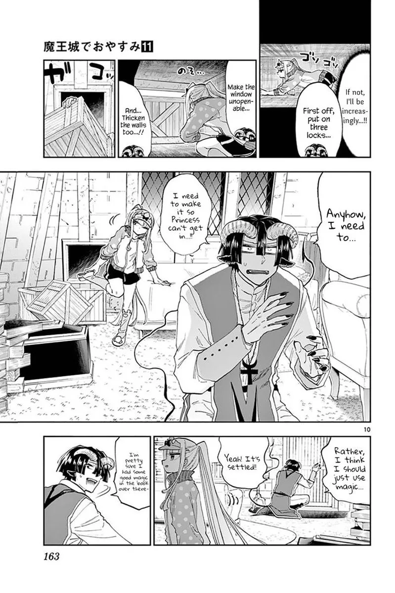 Maou-jou de Oyasumi Chapter 143 page 10