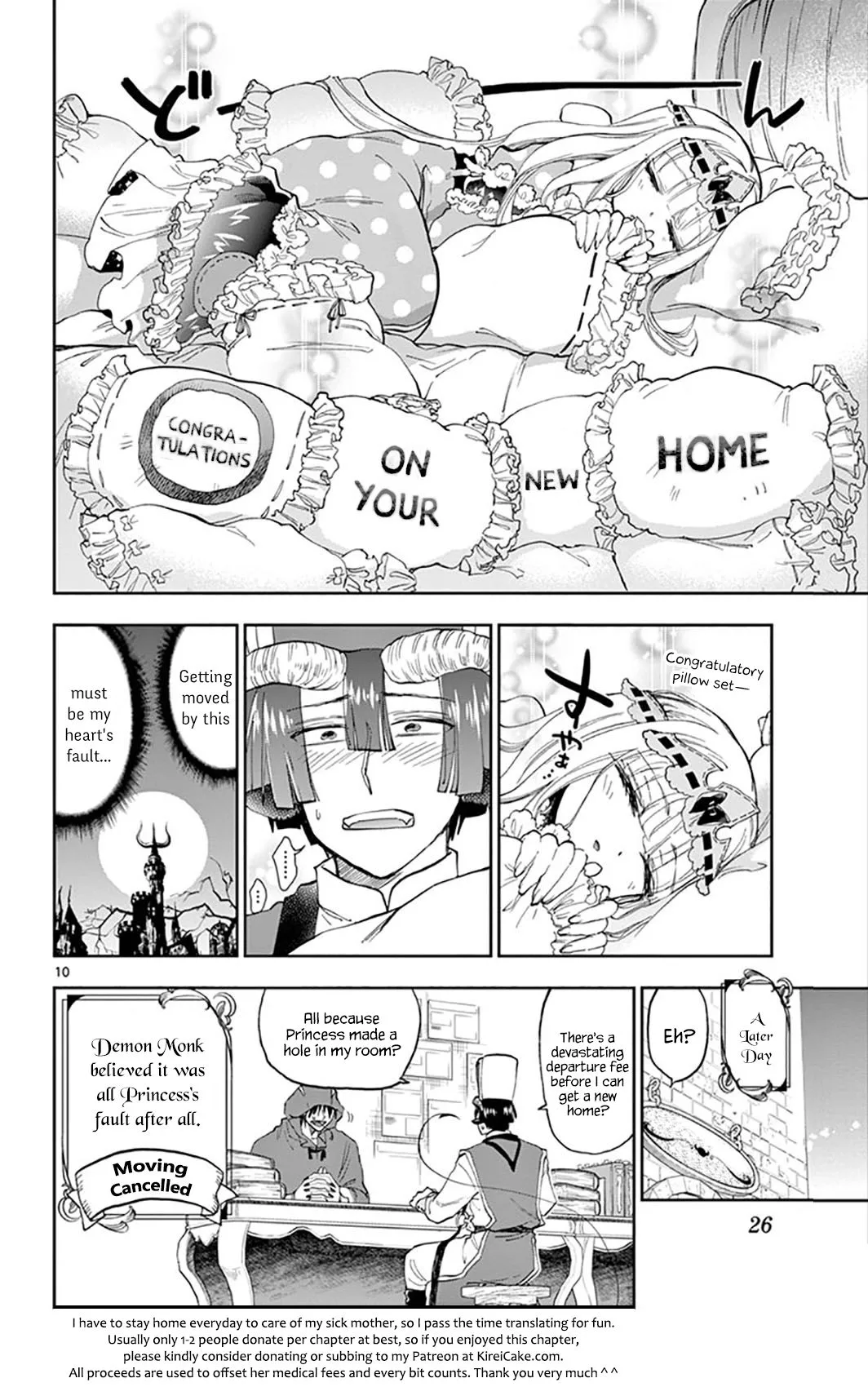 Maou-jou de Oyasumi Chapter 145 page 10