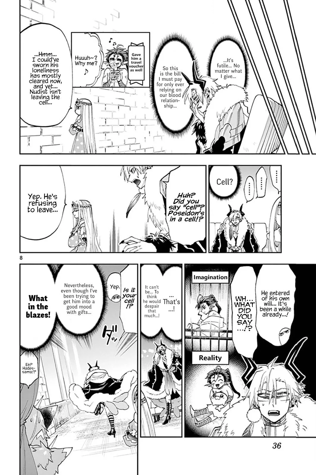 Maou-jou de Oyasumi Chapter 146 page 8