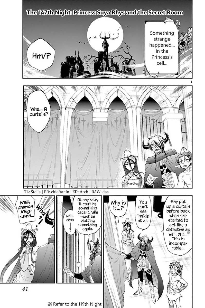Maou-jou de Oyasumi Chapter 147 page 1