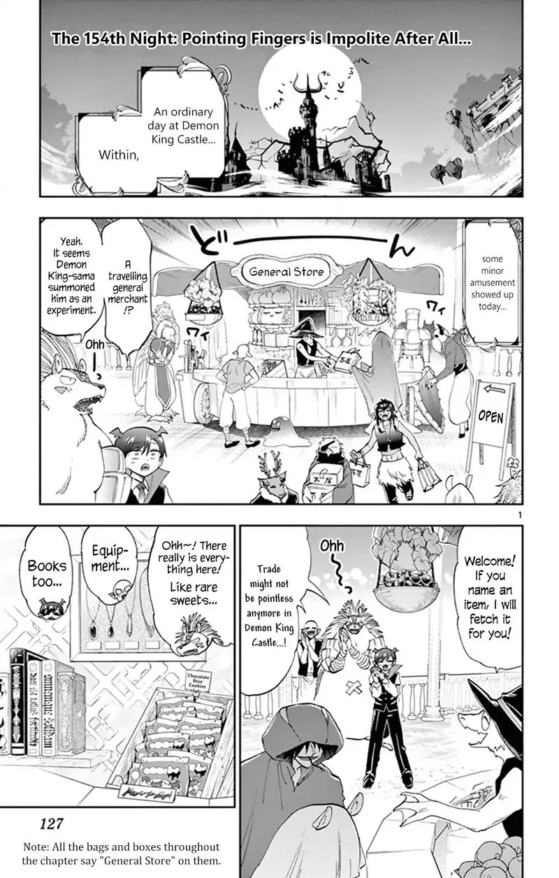 Maou-jou de Oyasumi Chapter 154 page 1