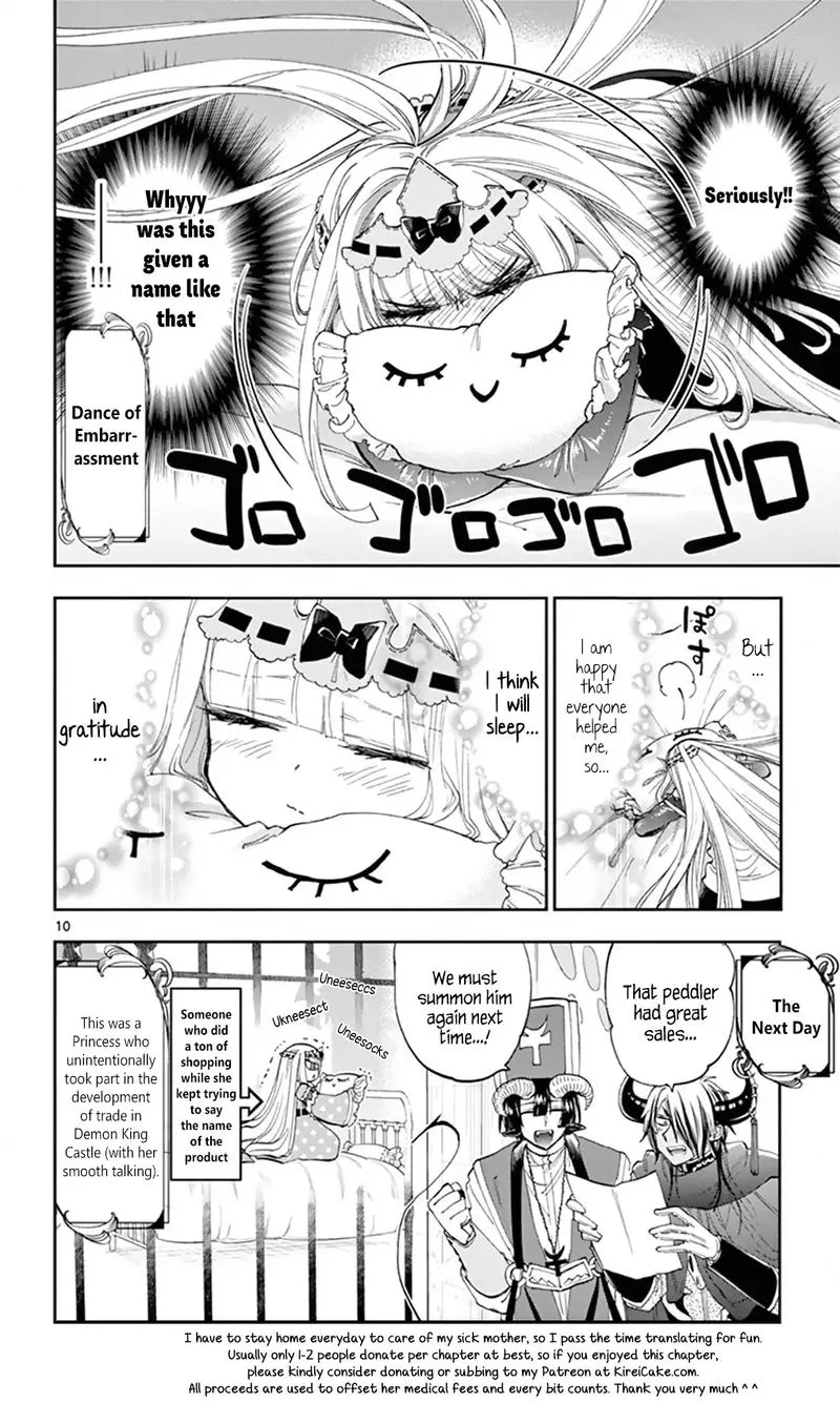 Maou-jou de Oyasumi Chapter 154 page 10