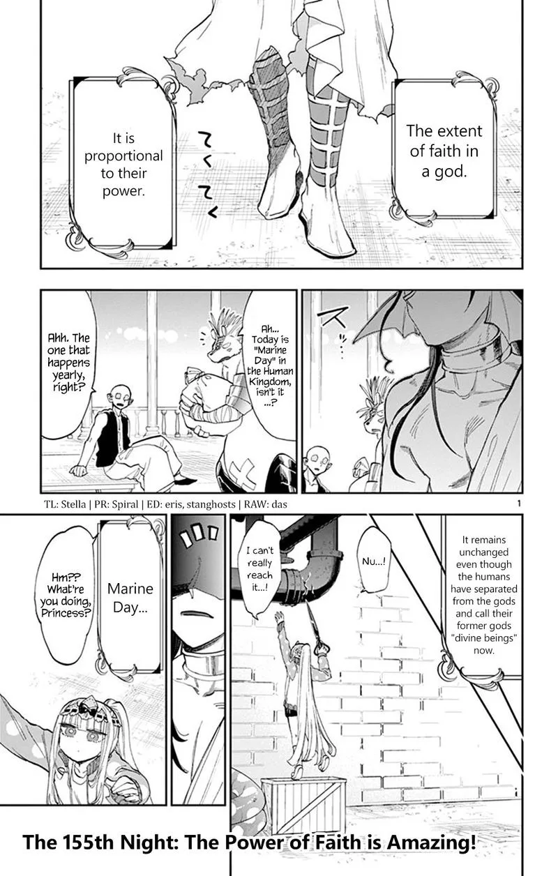 Maou-jou de Oyasumi Chapter 155 page 1