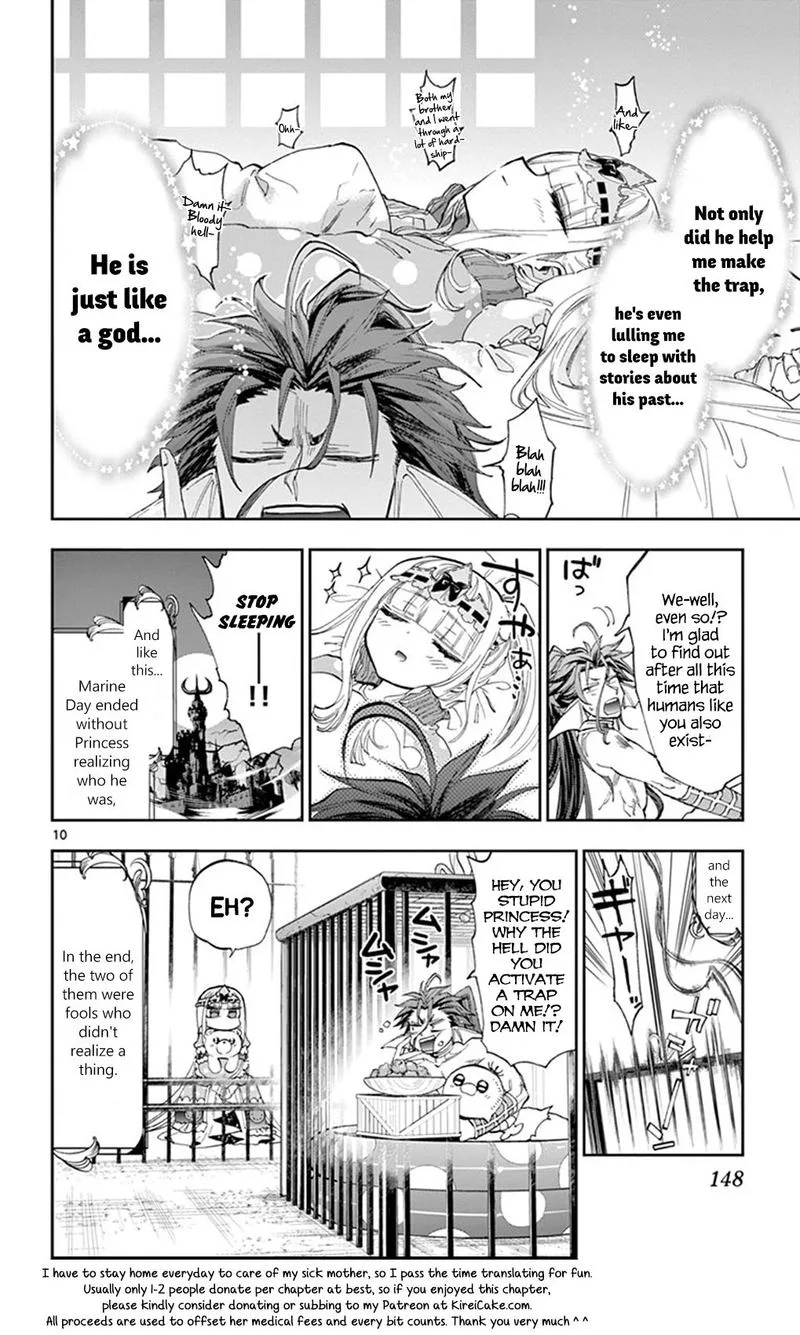 Maou-jou de Oyasumi Chapter 155 page 10