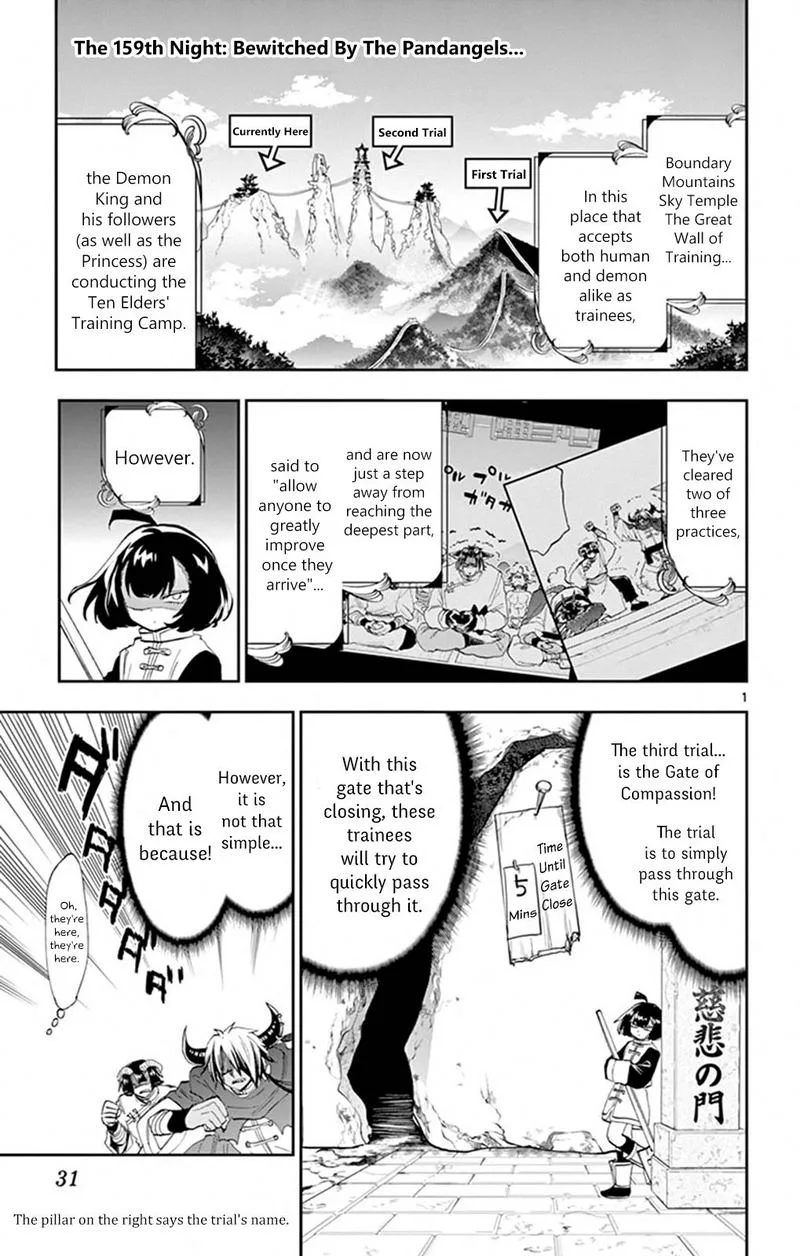 Maou-jou de Oyasumi Chapter 159 page 1