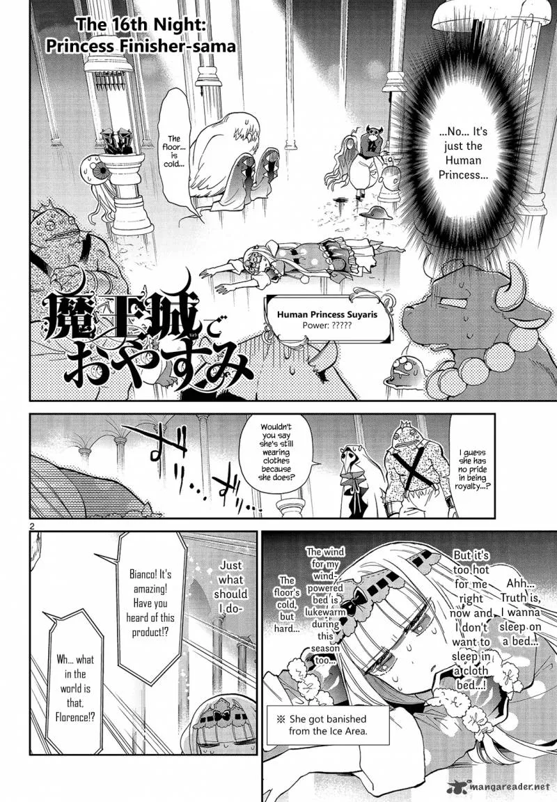 Maou-jou de Oyasumi Chapter 16 page 2