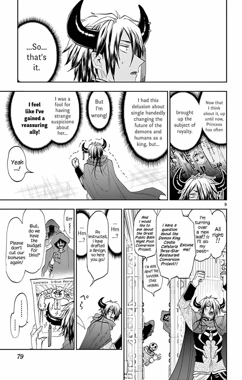 Maou-jou de Oyasumi Chapter 162 page 9
