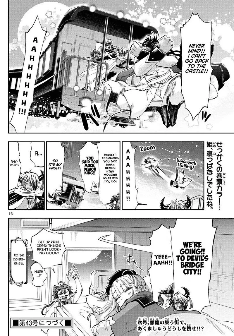 Maou-jou de Oyasumi Chapter 165 page 13