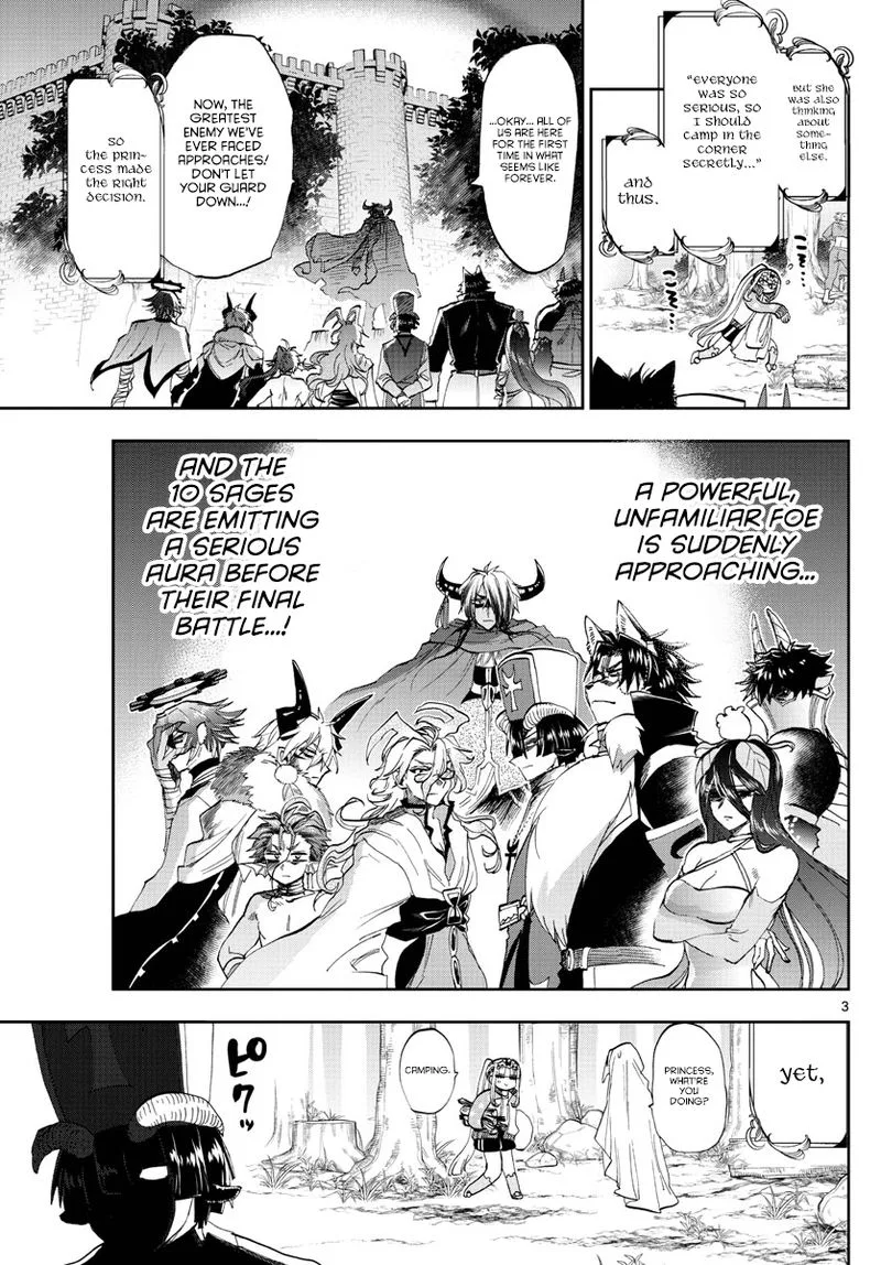 Maou-jou de Oyasumi Chapter 180 page 3