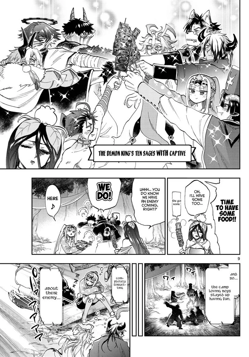 Maou-jou de Oyasumi Chapter 180 page 9