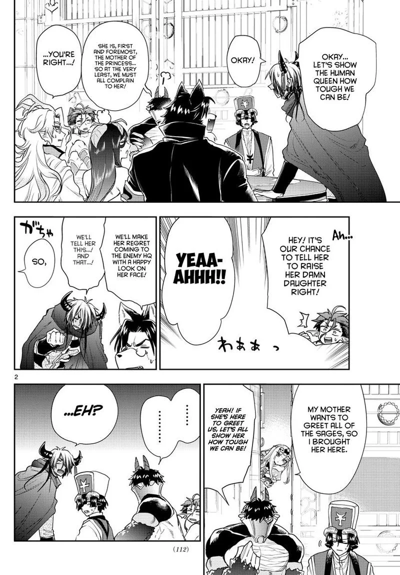 Maou-jou de Oyasumi Chapter 182 page 2