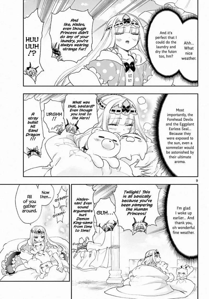 Maou-jou de Oyasumi Chapter 184 page 9