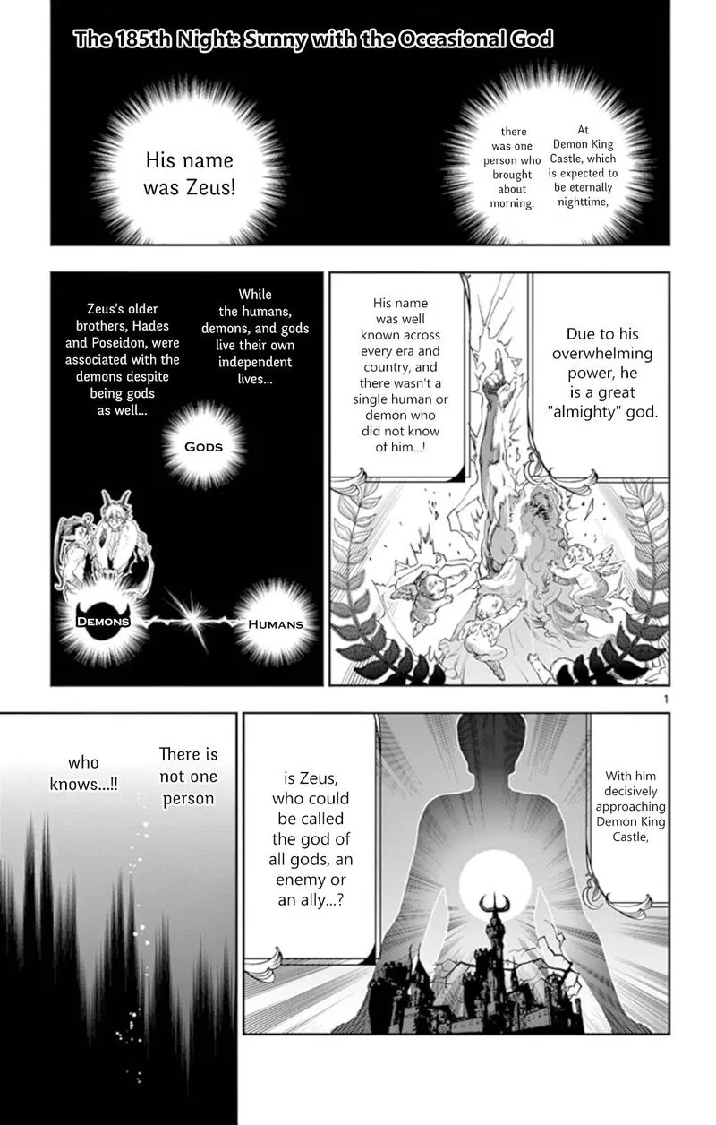 Maou-jou de Oyasumi Chapter 185 page 1