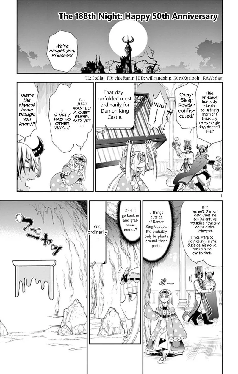 Maou-jou de Oyasumi Chapter 188 page 1