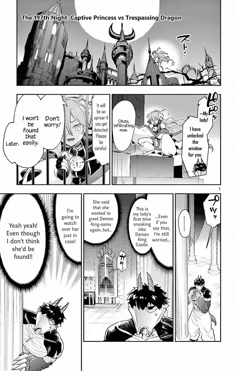 Maou-jou de Oyasumi Chapter 197 page 1