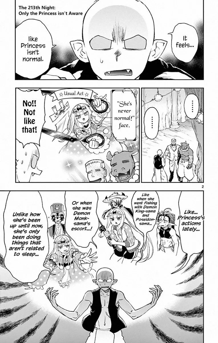 Maou-jou de Oyasumi Chapter 213 page 2